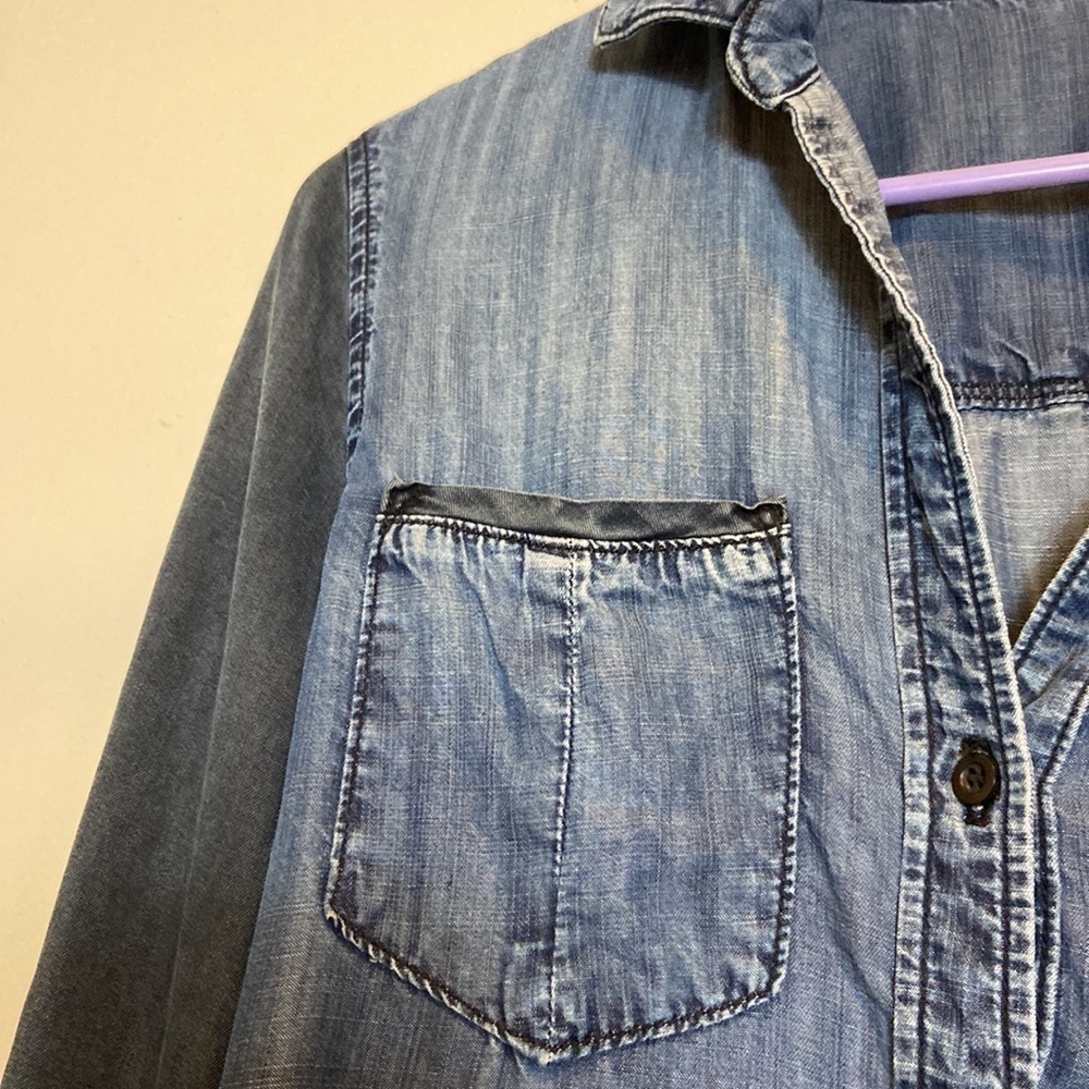 bella dahl Denim Jean top - Picture 4 of 9